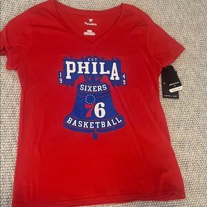 Philadelphia 76ers V-Neck Tee